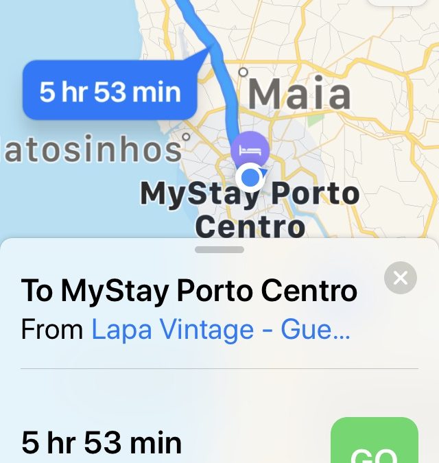 Day 1: Porto to Vila do Conde